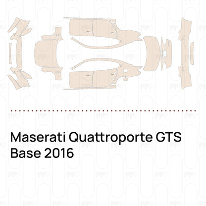 Voorgesneden PPF Maserati Quattroporte GTS Base 2016