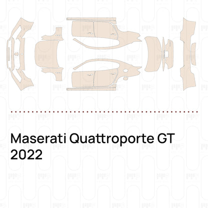 Voorgesneden PPF Maserati Quattroporte GT 2022