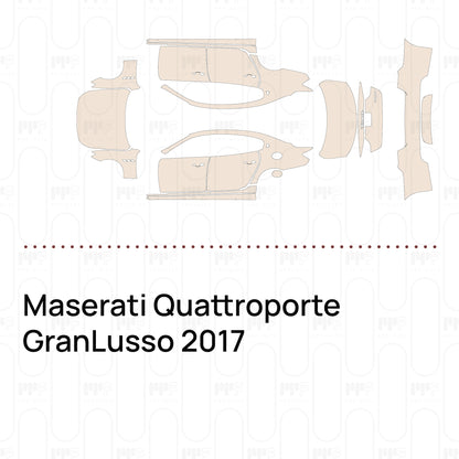 Voorgesneden PPF Maserati Quattroporte GranLusso 2017