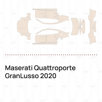 Voorgesneden PPF Maserati Quattroporte GranLusso 2020