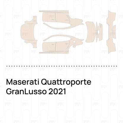 Voorgesneden PPF Maserati Quattroporte GranLusso 2021