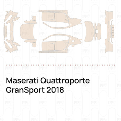 Voorgesneden PPF Maserati Quattroporte GranSport 2018
