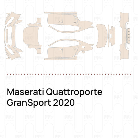 Voorgesneden PPF Maserati Quattroporte GranSport 2020