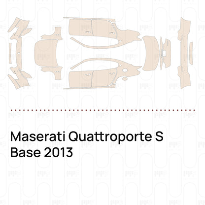 Voorgesneden PPF Maserati Quattroporte S Base 2013