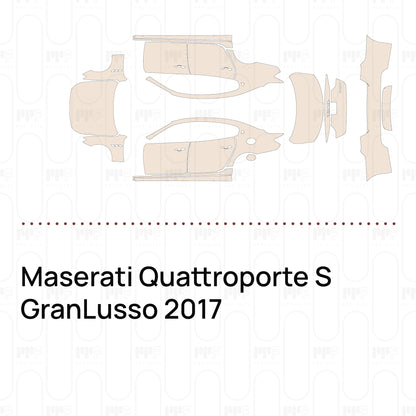 Voorgesneden PPF Maserati Quattroporte S GranLusso 2017