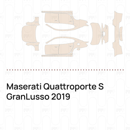 Voorgesneden PPF Maserati Quattroporte S GranLusso 2019