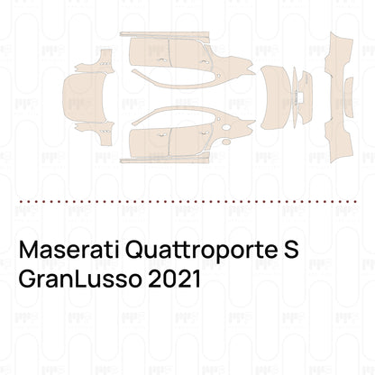 Voorgesneden PPF Maserati Quattroporte S GranLusso 2021