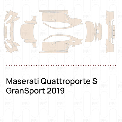 Voorgesneden PPF Maserati Quattroporte S GranSport 2019