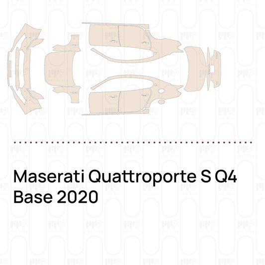 Voorgesneden PPF Maserati Quattroporte S Q4 Base 2020