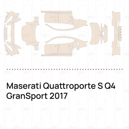 Voorgesneden PPF Maserati Quattroporte S Q4 GranSport 2017