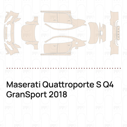 Voorgesneden PPF Maserati Quattroporte S Q4 GranSport 2018