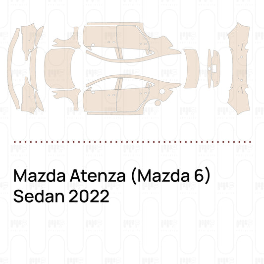 Voorgesneden PPF Mazda Atenza (Mazda 6) Sedan 2022