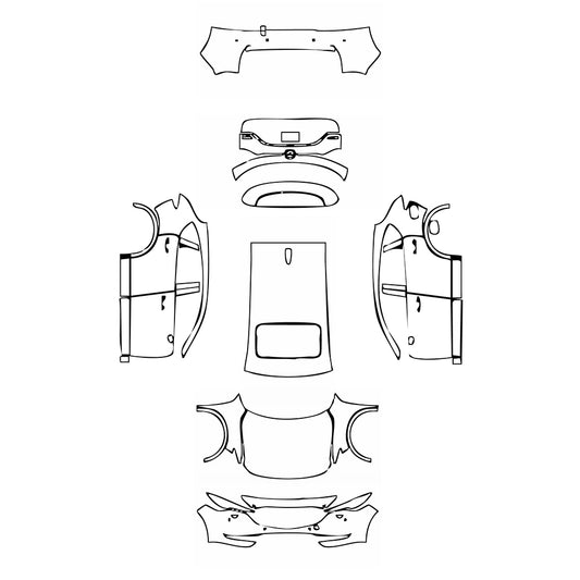 Pre-Cut PPF Mazda CX-5 2017 - PPF-Kits