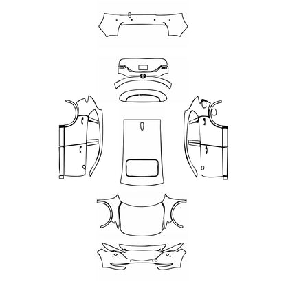 Pre-Cut PPF Mazda CX-5 2018 - PPF-Kits
