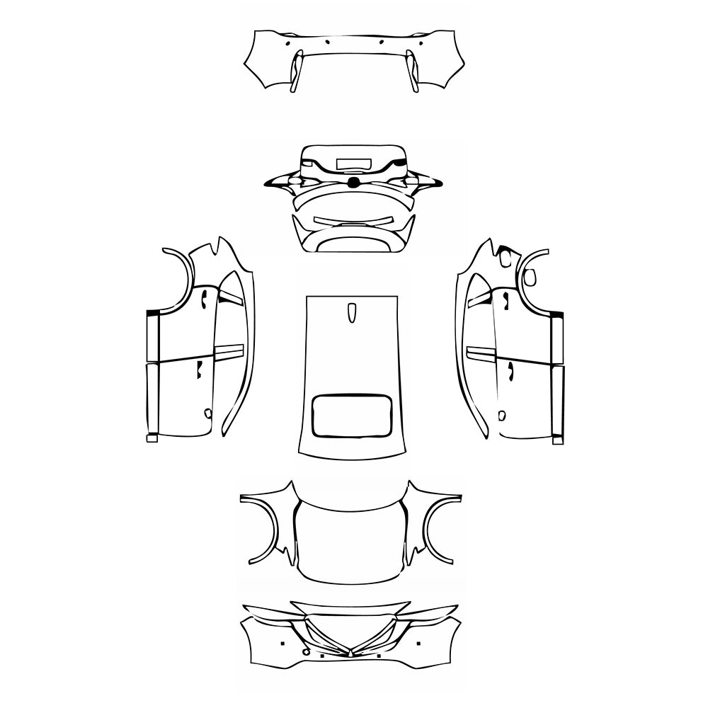 Pre-Cut PPF Mazda CX-5 2023 - PPF-Kits