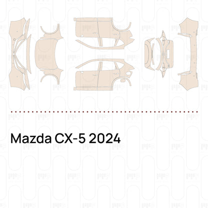 Voorgesneden PPF Mazda CX-5 2024