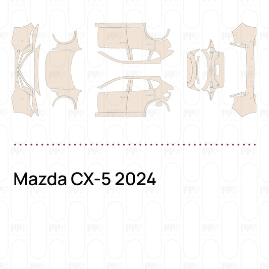Voorgesneden PPF Mazda CX-5 2024