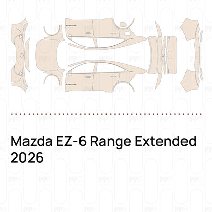 Voorgesneden PPF Mazda EZ-6 Range Extended 2026