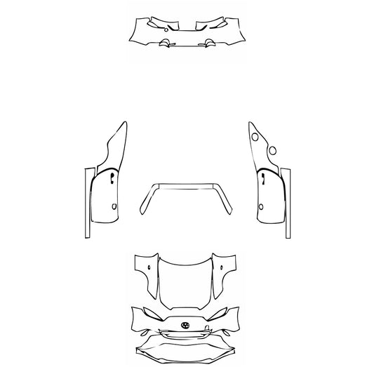 Pre-Cut PPF Mazda MX-5 Miata Club 2022 - PPF-Kits