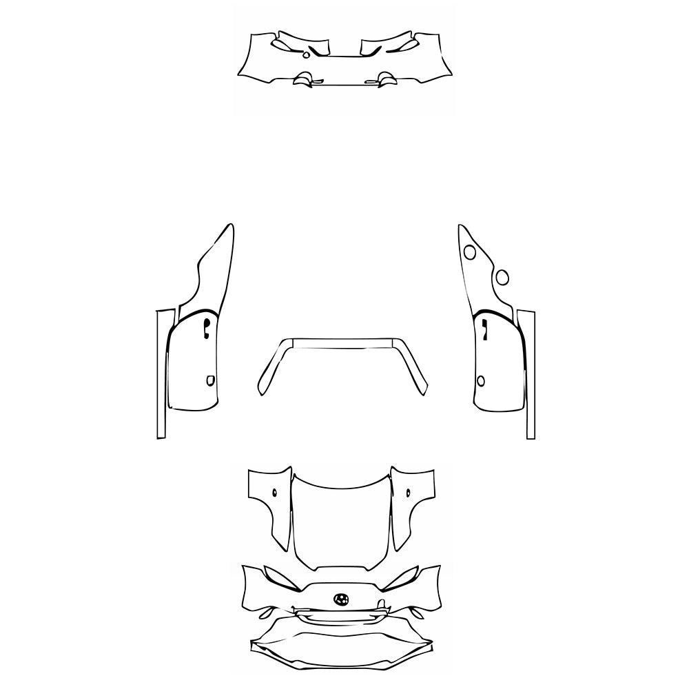 Pre-Cut PPF Mazda MX-5 Miata Club 2024 - PPF-Kits