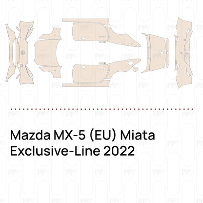 Voorgesneden PPF Mazda MX-5 (EU) Miata Exclusive-Line 2022