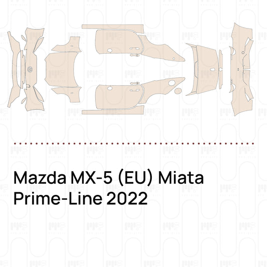 Voorgesneden PPF Mazda MX-5 (EU) Miata Prime-Line 2022