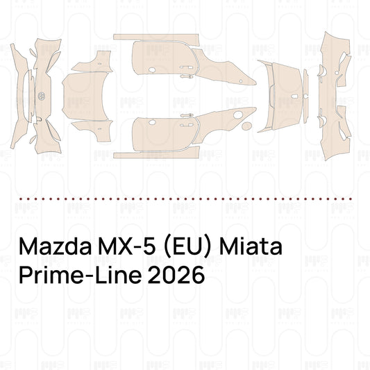 Voorgesneden PPF Mazda MX-5 (EU) Miata Prime-Line 2026