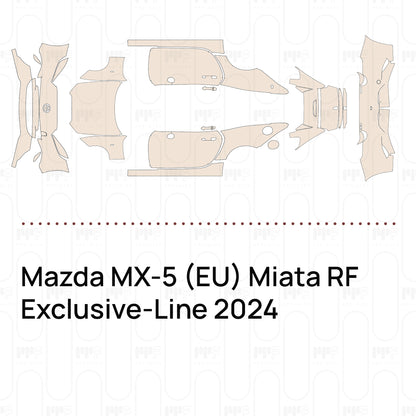 Voorgesneden PPF Mazda MX-5 (EU) Miata RF Exclusive-Line 2024