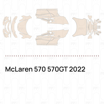Voorgesneden PPF McLaren 570 570GT 2022