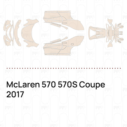 Voorgesneden PPF McLaren 570 570S Coupe 2017