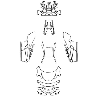 Pre-Cut PPF McLaren 570 570S Coupe 2018 - PPF-Kits