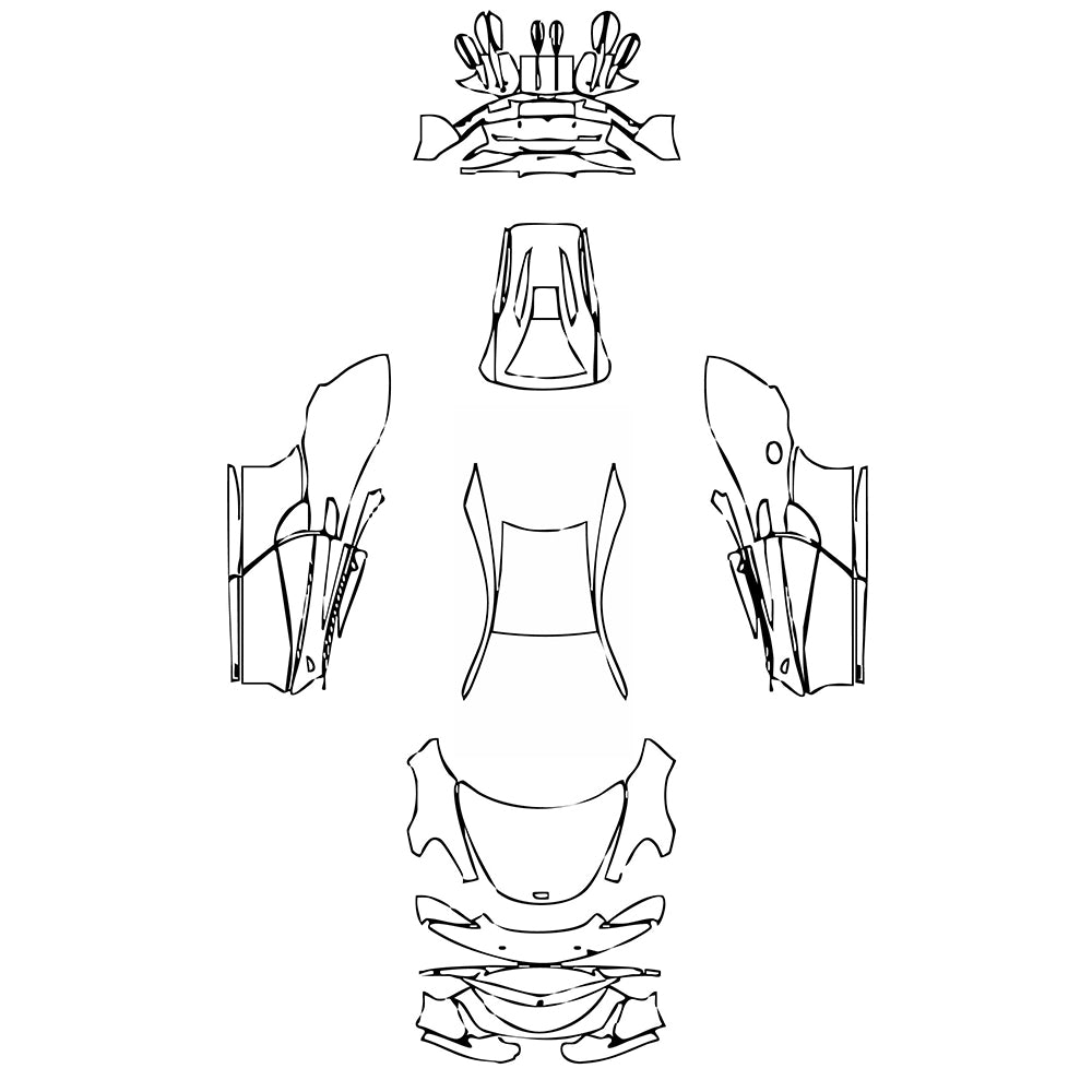 Pre-Cut PPF McLaren 570 570S Coupe 2021 - PPF-Kits