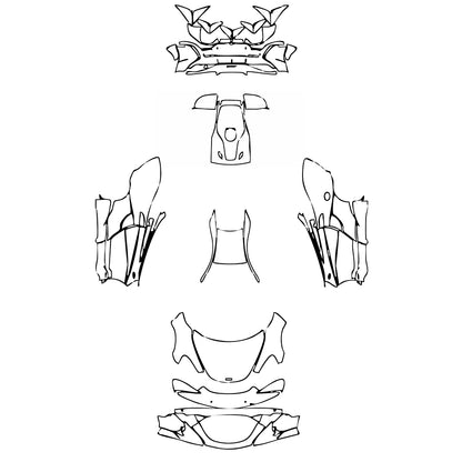 Pre-Cut PPF McLaren 600LT Coupe 2019 - PPF-Kits