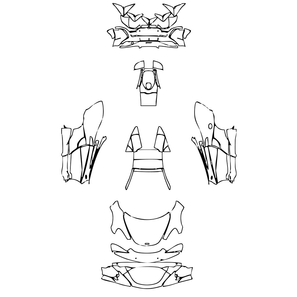 Pre-Cut PPF McLaren 600LT Spider 2018 - PPF-Kits