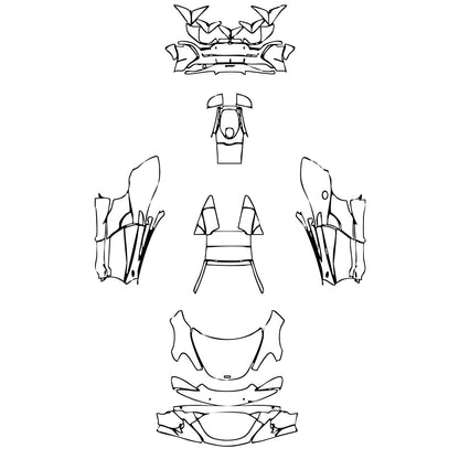 Pre-Cut PPF McLaren 600LT Spider 2023 - PPF-Kits