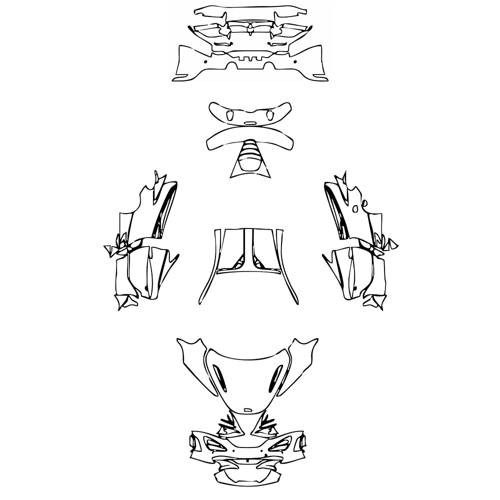 Pre-Cut PPF McLaren 720S Coupe 2020 - PPF-Kits
