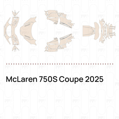 Voorgesneden PPF McLaren 750S Coupe 2025