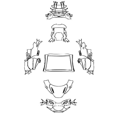 Pre-Cut PPF McLaren 750S Spider 2025 - PPF-Kits