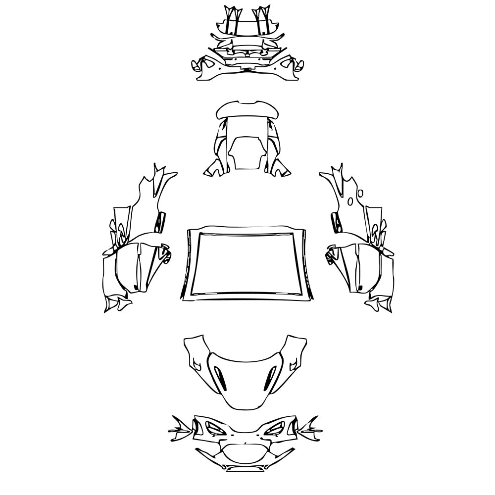 Voorgesneden PPF McLaren 750S Spider 2025