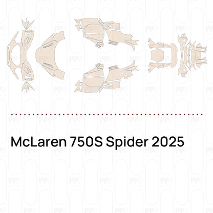 Voorgesneden PPF McLaren 750S Spider 2025