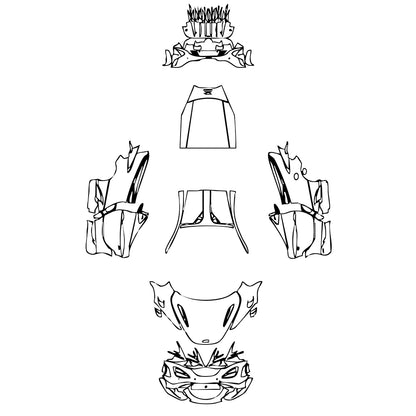 Pre-Cut PPF McLaren 765LT Coupe 2022 - PPF-Kits