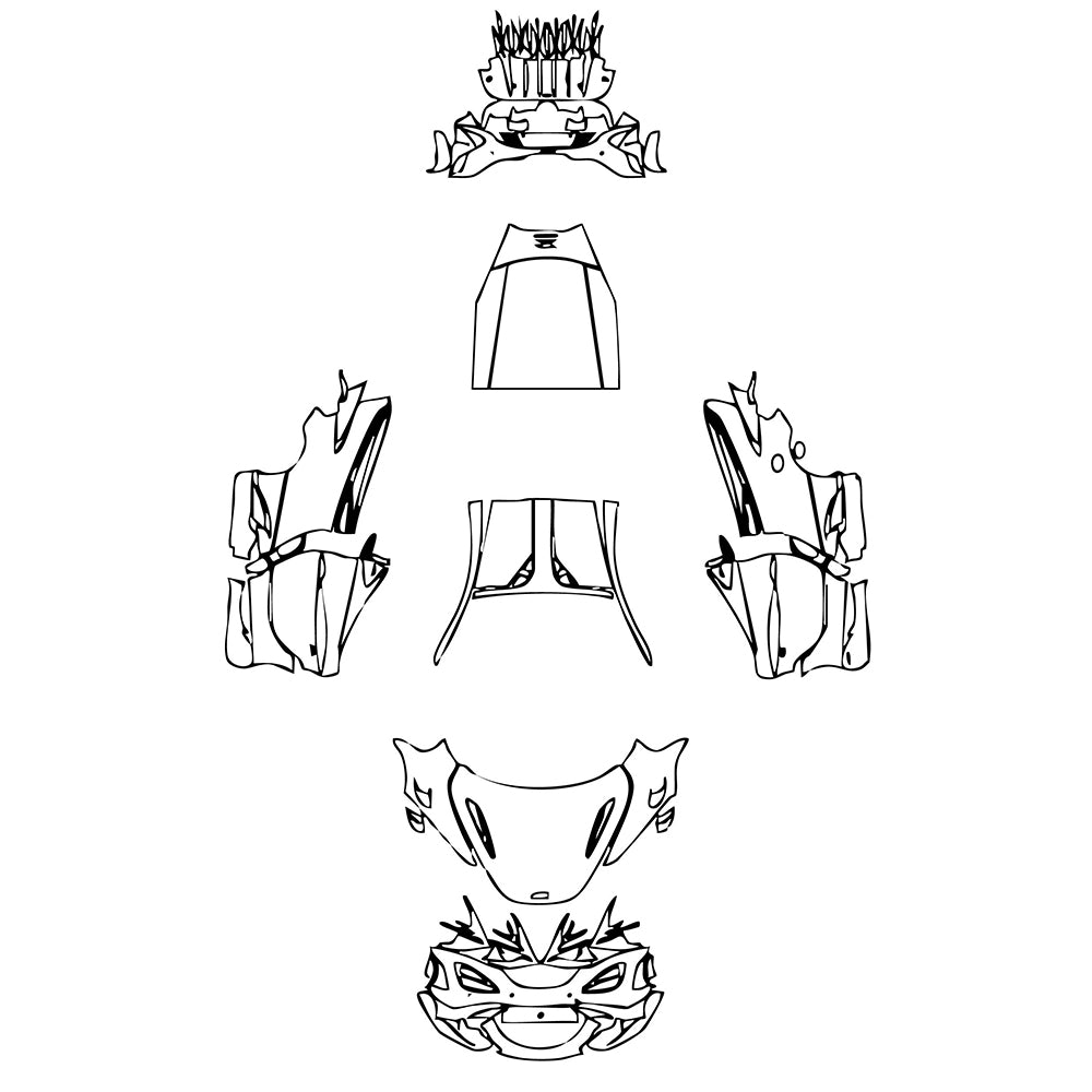Pre-Cut PPF McLaren 765LT Coupe 2024 - PPF-Kits
