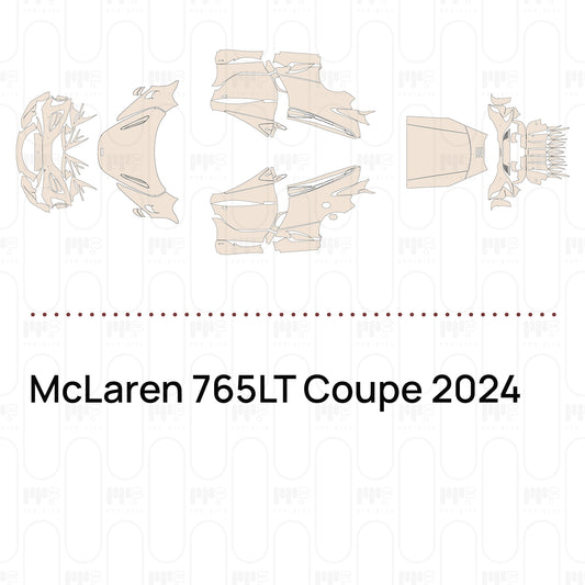 Voorgesneden PPF McLaren 765LT Coupe 2024