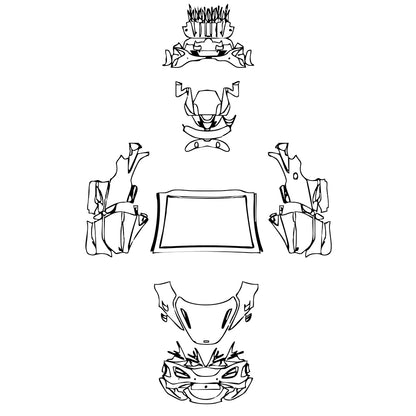 Pre-Cut PPF McLaren 765LT Spider 2024 - PPF-Kits