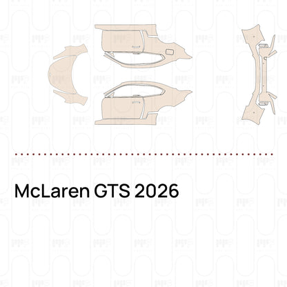 Voorgesneden PPF McLaren GTS 2026