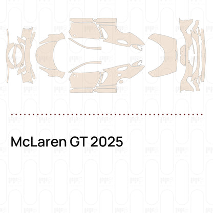 Voorgesneden PPF McLaren GT 2025