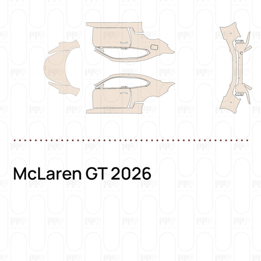 Voorgesneden PPF McLaren GT 2026
