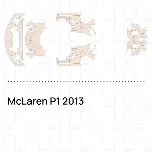Voorgesneden PPF McLaren P1 2013