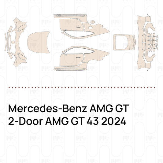Voorgesneden PPF Mercedes-Benz AMG GT 2-Door AMG GT 43 2024