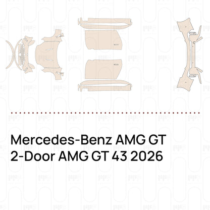 Voorgesneden PPF Mercedes-Benz AMG GT 2-Door AMG GT 43 2026